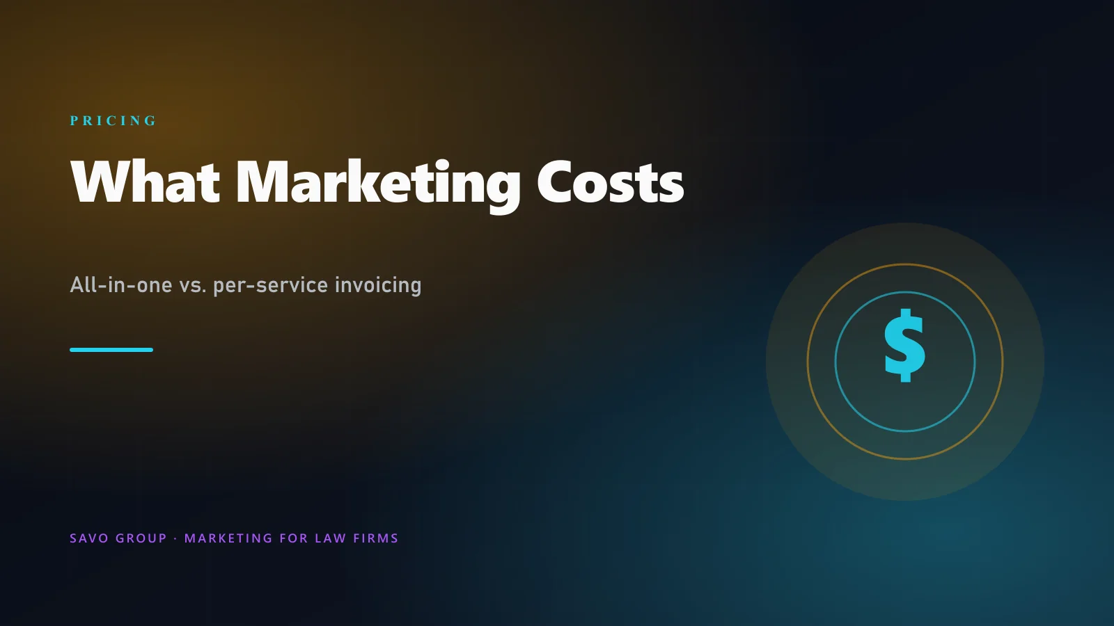 Law firm marketing cost in 2026: all-in-one bundled pricing versus per-service invoicing across local SEO, organic SEO, AI SEO, reviews, website design, and Google Ads